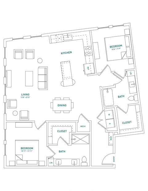Heritage Plaza B7 2 Floor Plan